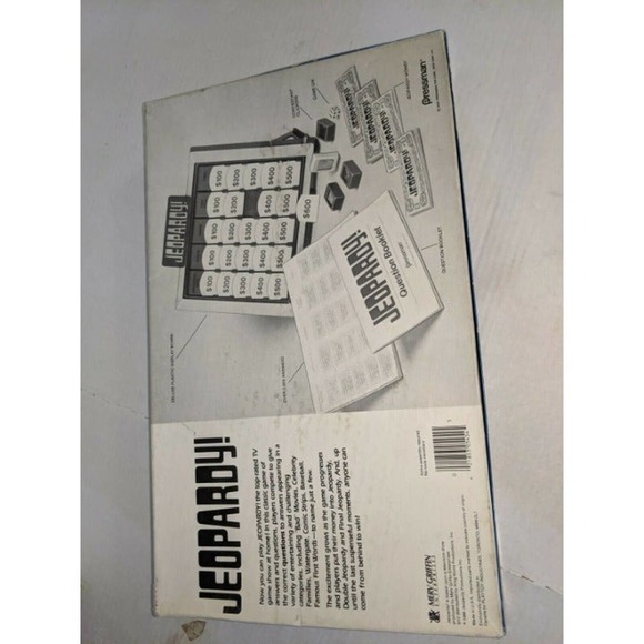 vintage 1986 Jeopardy Board Game Pressman 2nd Edition Alex Trebek Complete - Picture 6 of 12